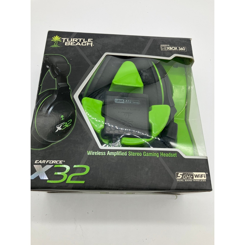 Turtle Beach Earforce X32 Wireless Gaming Headset Xbox 360 TBS-2265-01